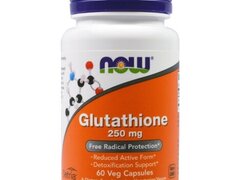 NOW Foods Glutathione (Glutation), 250mg - 60 Capsule